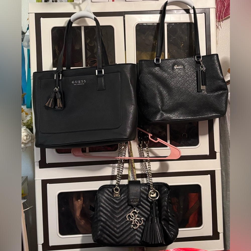 Guess Black Bag bundle of 3
